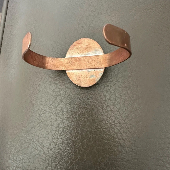 Beautiful Stone Copper Cuff 20% off - Picture 4 of 4